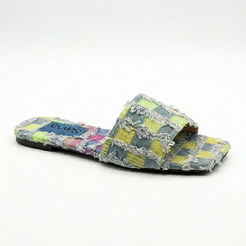 Denim Slipper