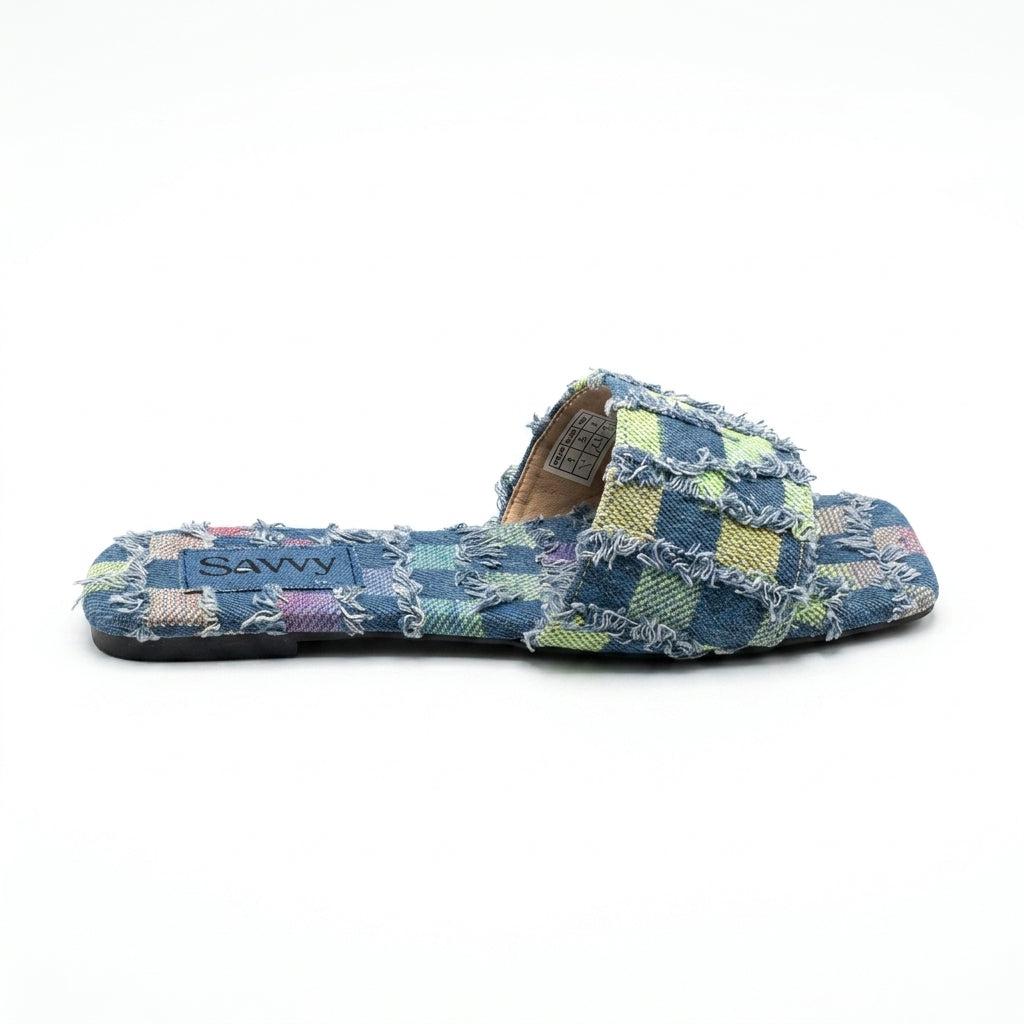 Denim Slipper