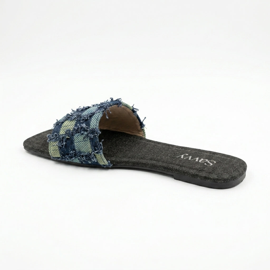 Denim Slipper