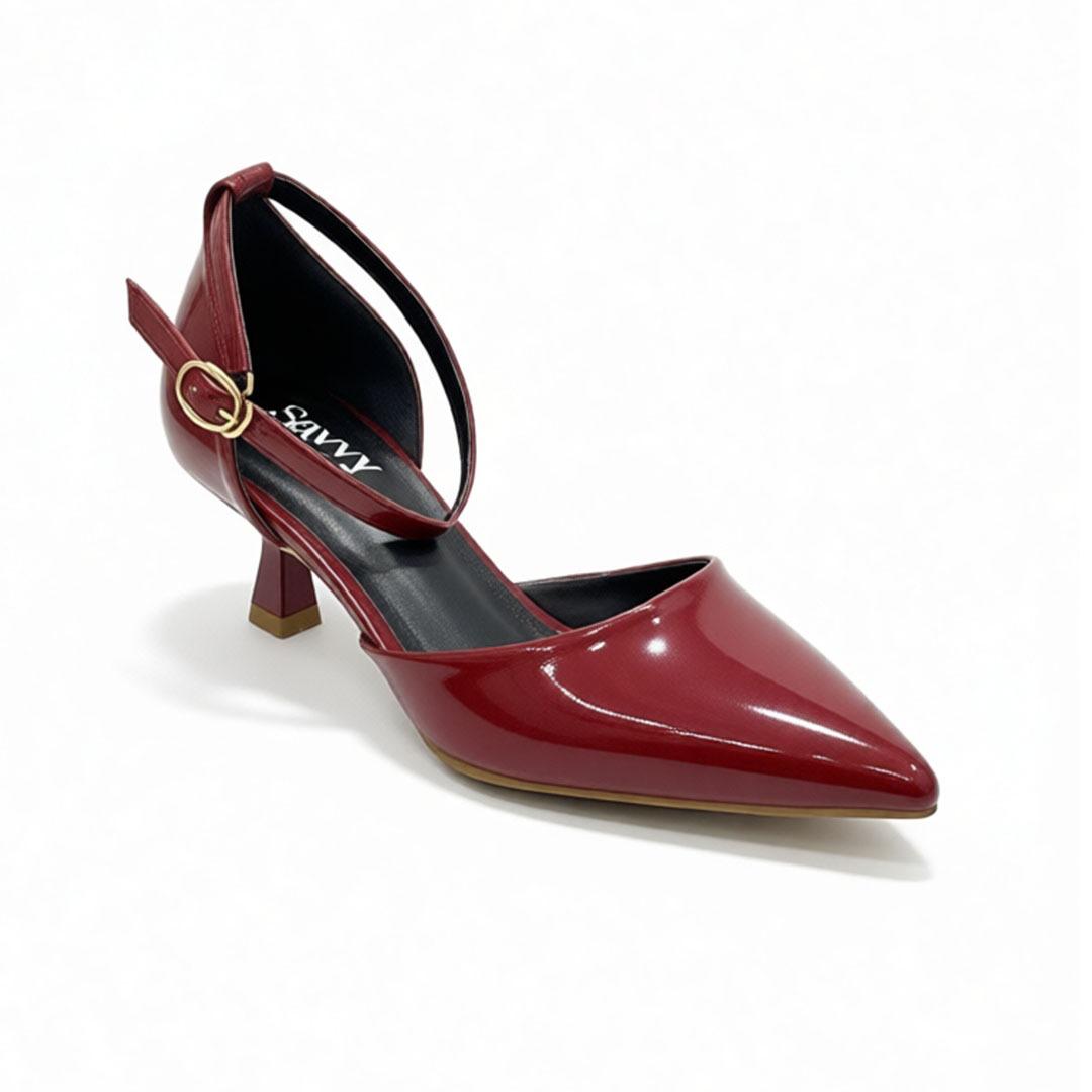 Glossy Slingback Heels 5CM