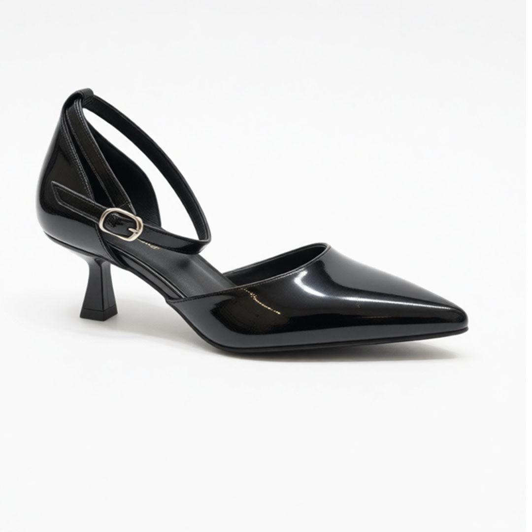 Glossy Slingback Heels 5CM